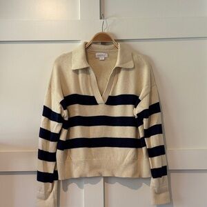 Velvet V-Neck Sweater